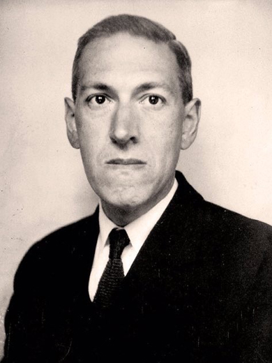 Författarporträtt av Lovecraft, H.P.