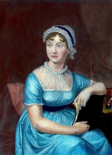 Författarporträtt av Austen, Jane
