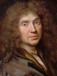 Portrait image of Molière