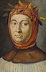 Författarporträtt av Petrarca, Francesco