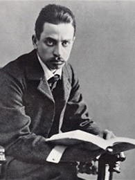 Författarporträtt av Rilke, Rainer Maria