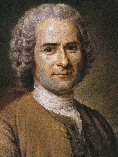 Författarporträtt av Rousseau, Jean-Jacques