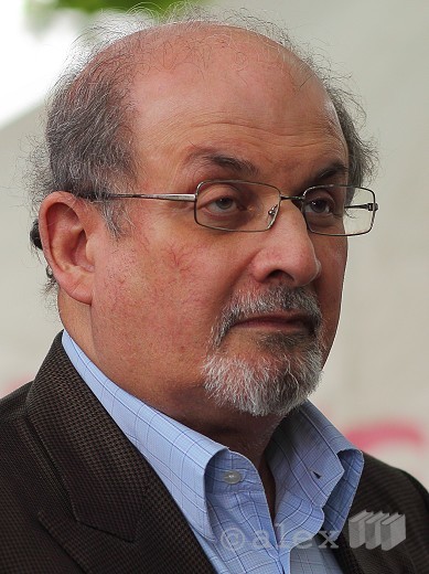 Författarporträtt av Rushdie, Salman
