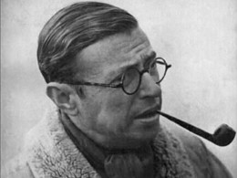 Författarporträtt av Sartre, Jean-Paul