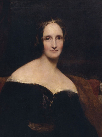 Författarporträtt av Shelley, Mary