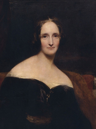 Poträttbild av Mary Shelley