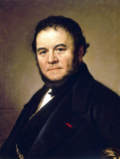 Portrait image of Stendhal