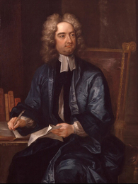 Poträttbild av Jonathan Swift