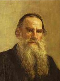 Författarporträtt av Tolstoj, Leo