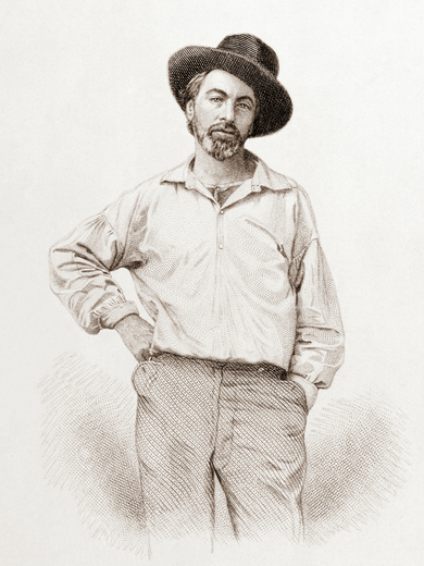 Portrait image of Walt Whitman
