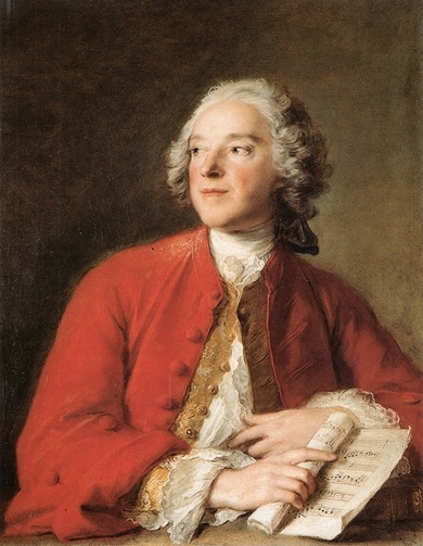 Författarporträtt av Beaumarchais, Pierre Augustin Caron de