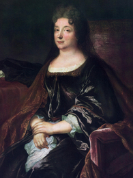 Poträttbild av Marie-Madeleine de La Fayette