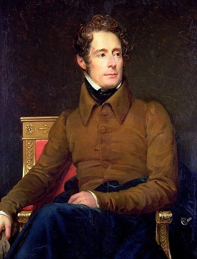 Författarporträtt av Lamartine, Alphonse de