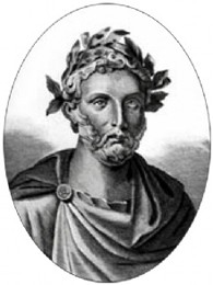 Författarporträtt av Plautus, Titus Maccius