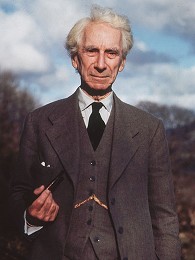 Poträttbild av Bertrand Russell