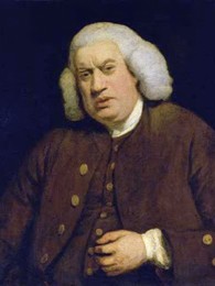 Författarporträtt av Johnson, Samuel