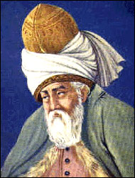 Författarporträtt av Rumi, Jalal al-Din