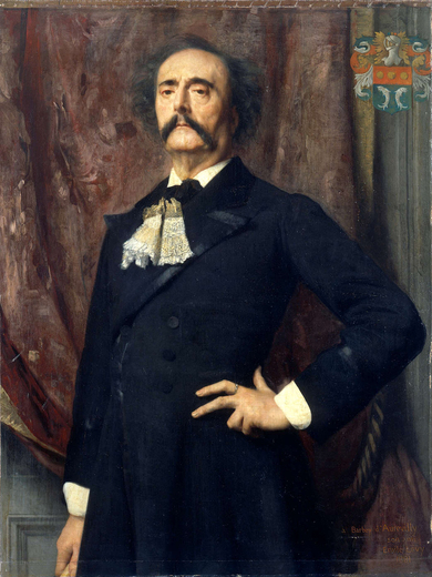 Författarporträtt av Barbey d'Aurevilly, Jules Amédée