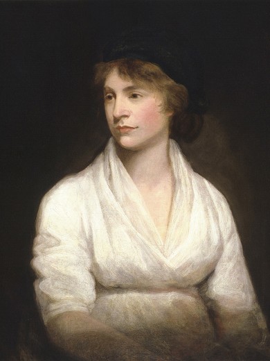 Författarporträtt av Wollstonecraft, Mary