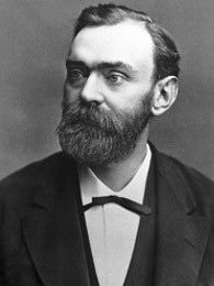 Författarporträtt av Nobel, Alfred