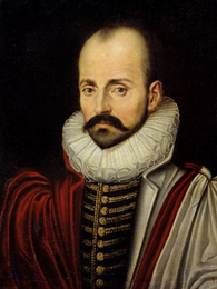 Portrait image of Michel de Montaigne