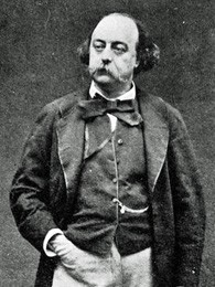Författarporträtt av Flaubert, Gustave