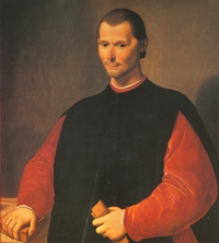 Författarporträtt av Machiavelli, Niccolò