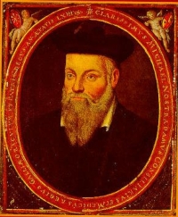 Författarporträtt av Nostradamus