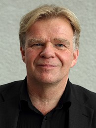 Portrait image of Einar Már Guðmundsson