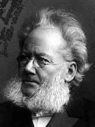 Författarporträtt av Ibsen, Henrik