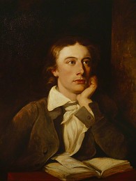 Portrait image of John Keats