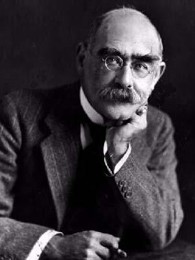 Författarporträtt av Kipling, Rudyard